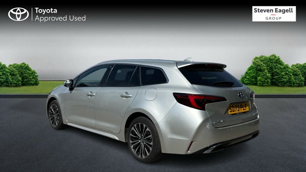 Toyota Corolla 1.8 Vvt-h Design Touring Sports Cvt Euro 6 Ss 5 SD73PLF Silver #2