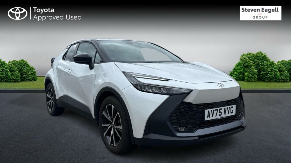 Toyota C-Hr 1.8 Vvt-h Design Cvt Euro 6 Ss White