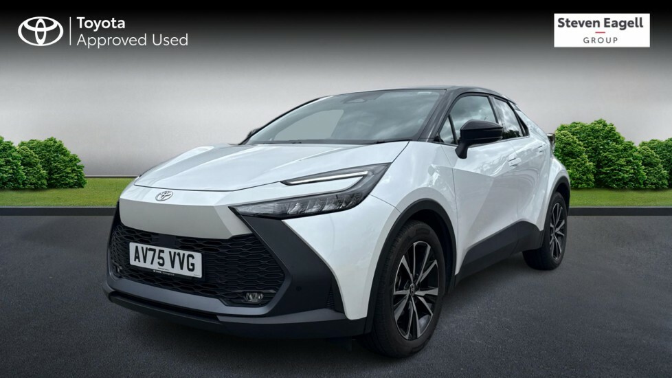 Toyota C-Hr 1.8 Vvt-h Design Cvt Euro 6 Ss AV75VVG White #3