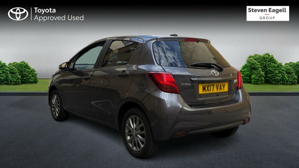 Toyota Yaris 1.33 Dual Vvt-i Icon Multidrive S Euro 6 MX17VAY Grey #4