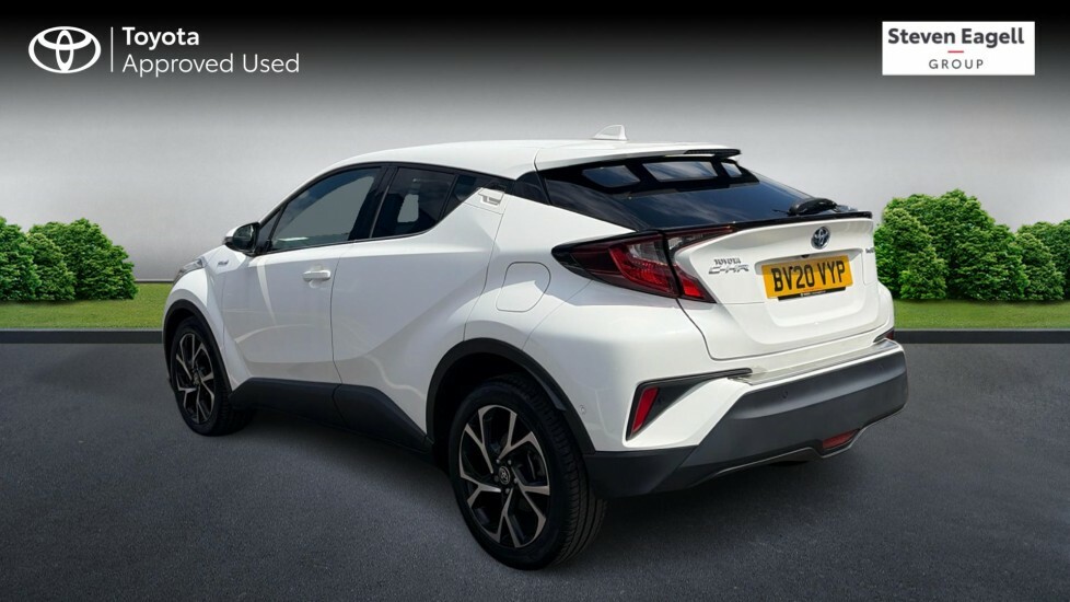 Toyota C-Hr 1.8 Vvt-h Design Cvt Euro 6 Ss BV20VYP White #4