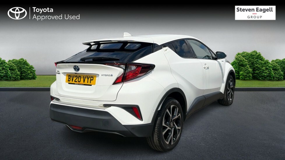 Toyota C-Hr 1.8 Vvt-h Design Cvt Euro 6 Ss BV20VYP White #2