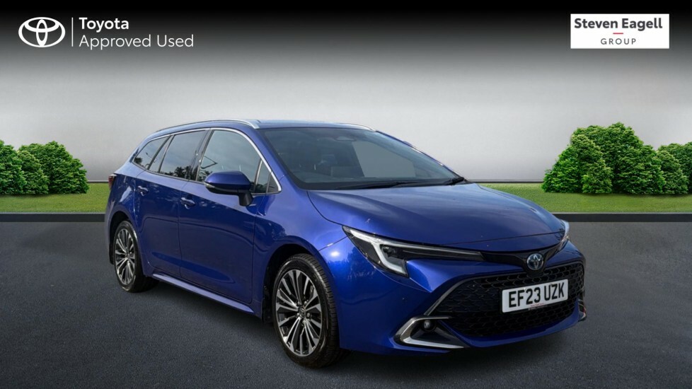 Toyota Corolla 1.8 Vvt-h Design Touring Sports Hybrid Blue