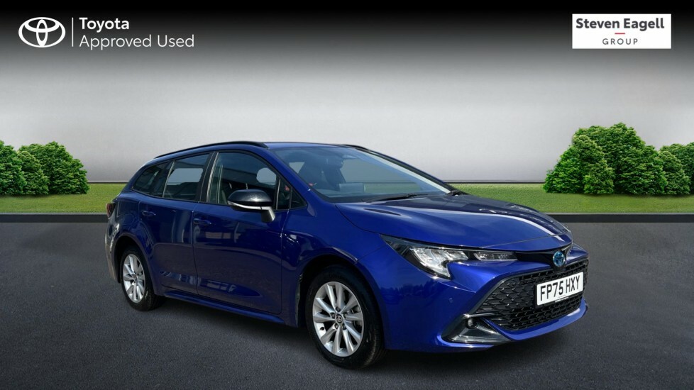 Toyota Corolla 2.0 Vvt-h Icon Touring Sports Cvt Euro 6 Ss Blue