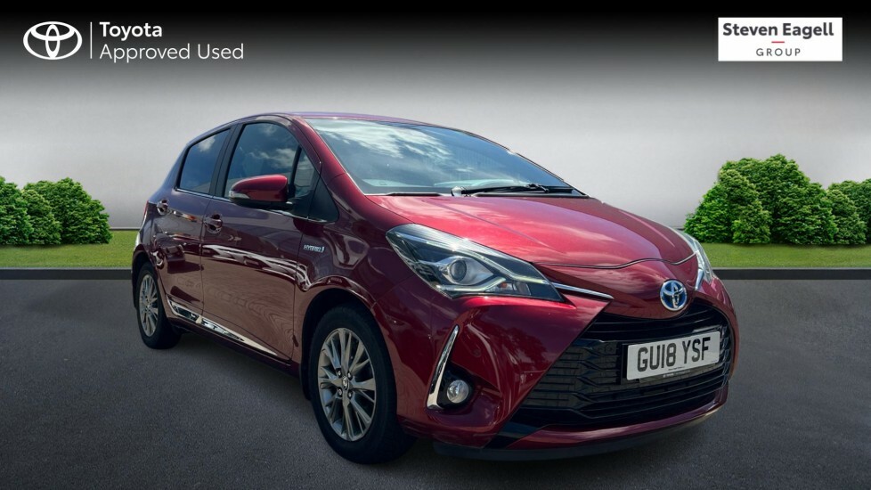 Toyota Yaris 1.5 Vvt-h Excel E-cvt Euro 6 Ss 15In Alloy Red
