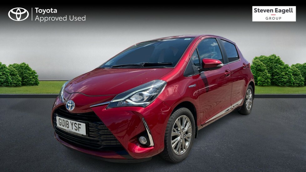 Toyota Yaris 1.5 Vvt-h Excel E-cvt Euro 6 Ss 15In Alloy Red #3