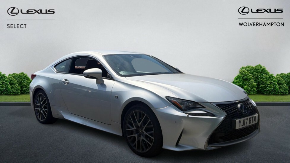 Lexus RC 2.5 300H F Sport Cvt Euro 6 Ss Silver