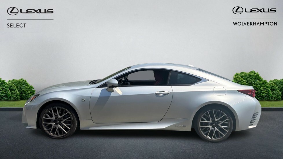 Lexus RC 2.5 300H F Sport Cvt Euro 6 Ss Silver #3