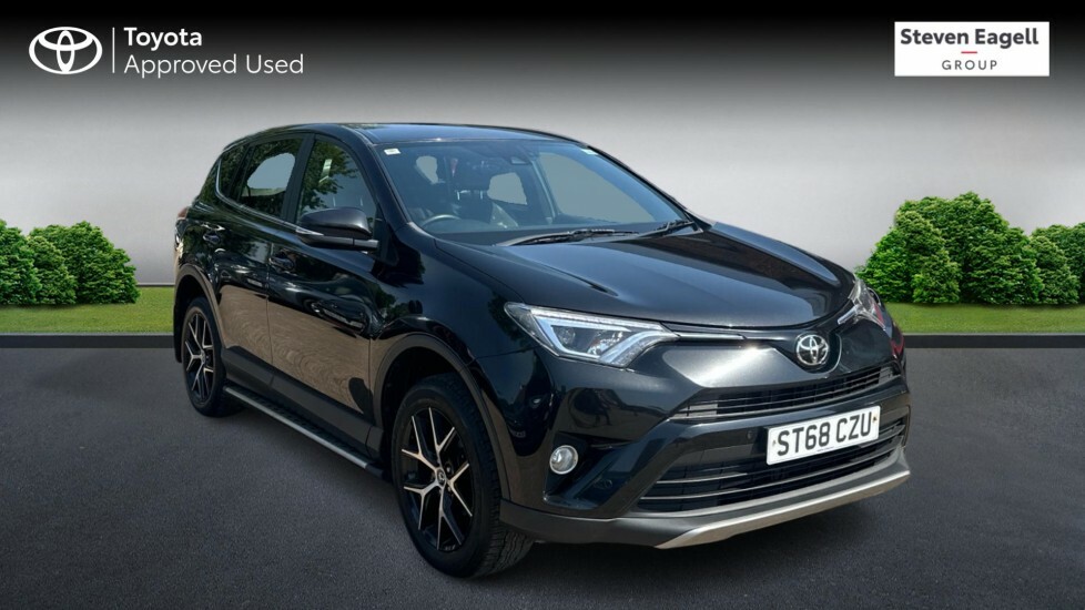 Toyota Rav 4 2.0 V-matic Icon Cvt 4Wd Euro 6 Ss Safety Black