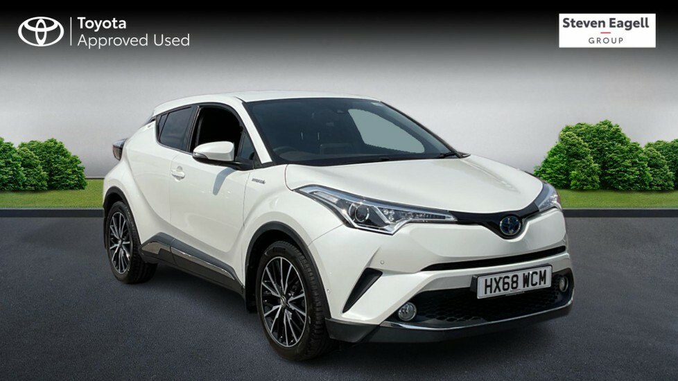 Toyota C-Hr 1.8 Vvt-h Excel Cvt Euro 6 Ss White