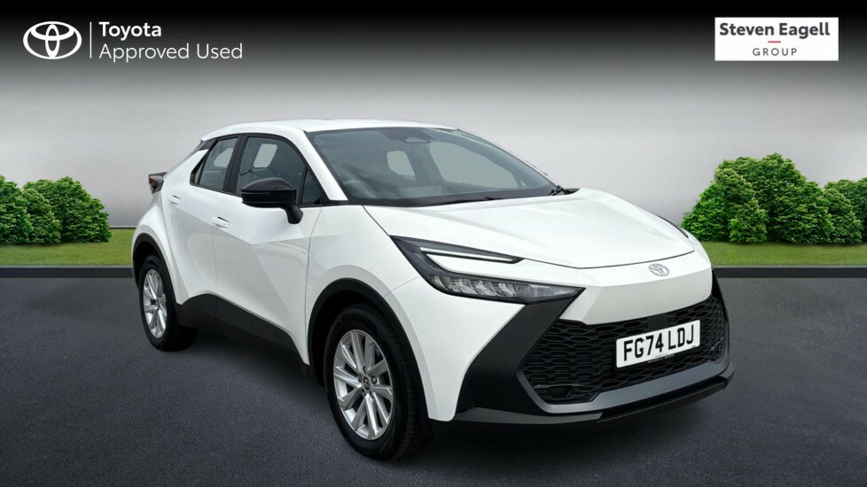 Toyota C-Hr 1.8 Vvt-h Icon Cvt Euro 6 Ss White
