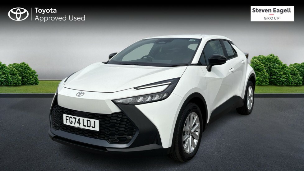 Toyota C-Hr 1.8 Vvt-h Icon Cvt Euro 6 Ss FG74LDJ White #3