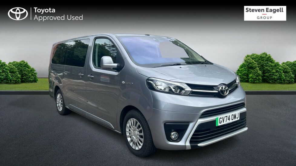 Toyota Proace Verso 50Kwh Shuttle Long Mpv Lwb 9 Seat Silver