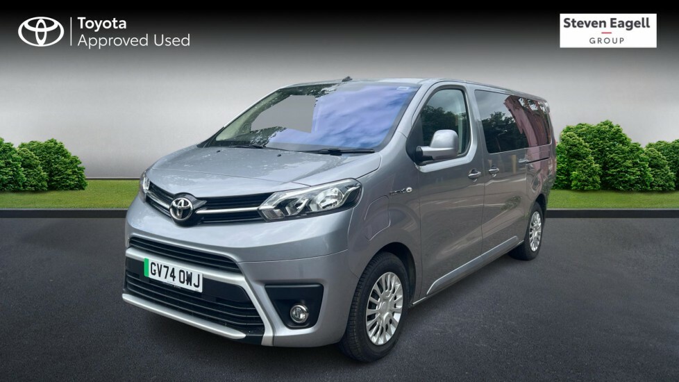 Toyota Proace Verso 50Kwh Shuttle Long Mpv Lwb 9 Seat Silver #3