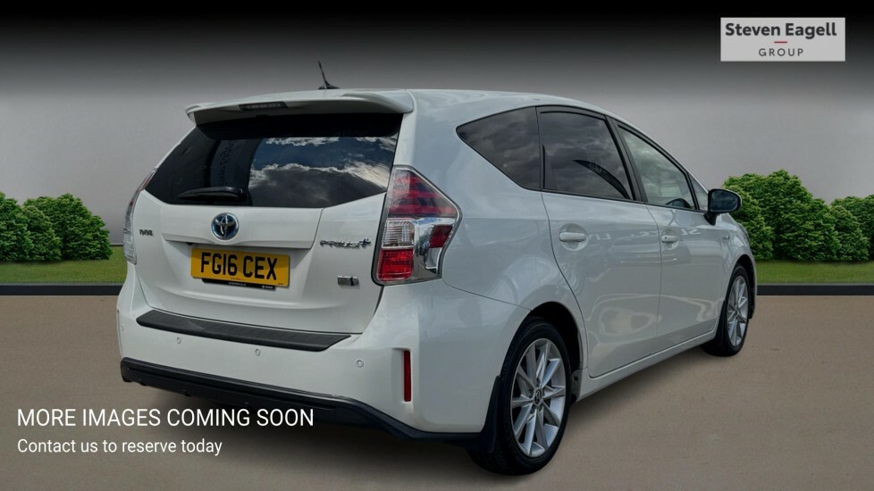 Toyota Prius+ 1.8 Vvt-h Excel Plus Cvt Euro 6 Ss White #4