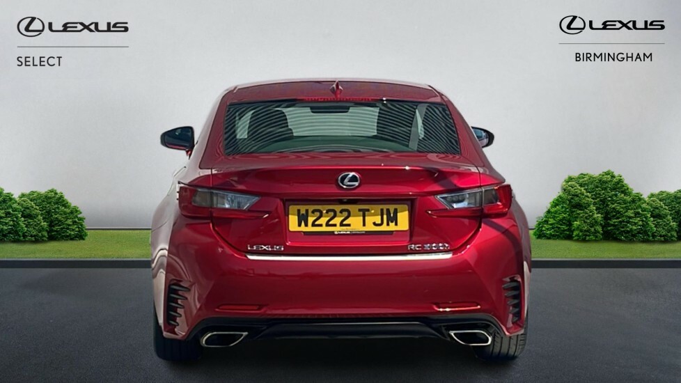 Lexus RC 2.5 300H Luxury Cvt Euro 6 Ss Red #5