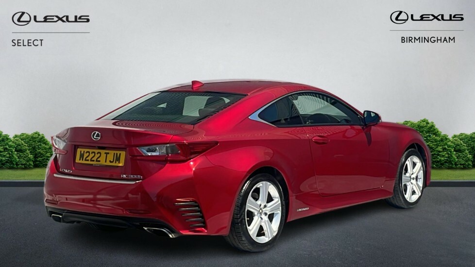 Lexus RC 2.5 300H F Sport Coupe Hybrid Cvt Euro Blue #25