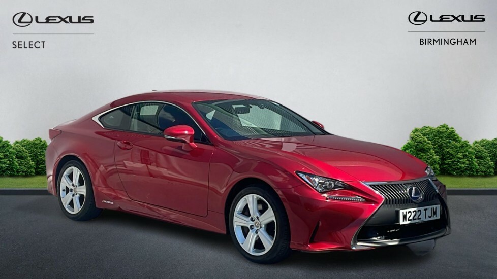 Lexus RC 2.5 300H Luxury Cvt Euro 6 Ss Red