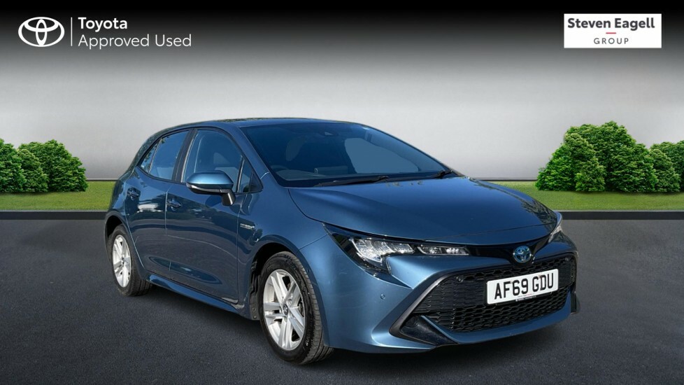 Toyota Corolla 1.8 Vvt-h Icon Tech Cvt Euro 6 Ss Blue