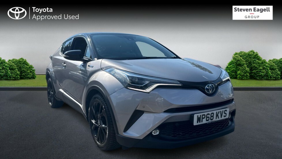 Toyota C-Hr 1.8 Vvt-h Dynamic Cvt Euro 6 Ss Silver