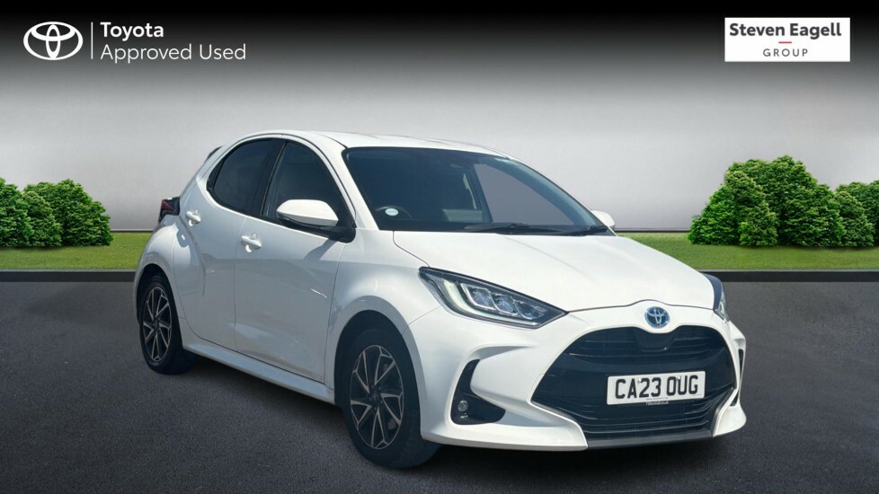 Toyota Yaris 1.5 Vvt-h Design E-cvt Euro 6 Ss White