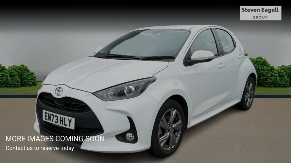 Toyota Yaris 1.5 Vvt-h Icon Hatchback Hybrid E-cvt E EN73HLY White #3
