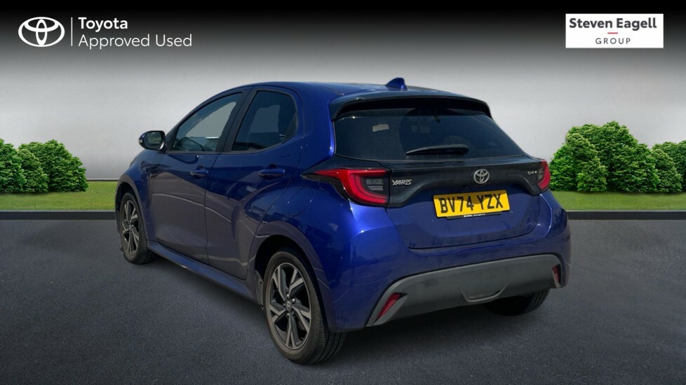 Toyota Yaris 1.5 Vvt-h Design E-cvt Euro 6 Ss BV74YZX Blue #4