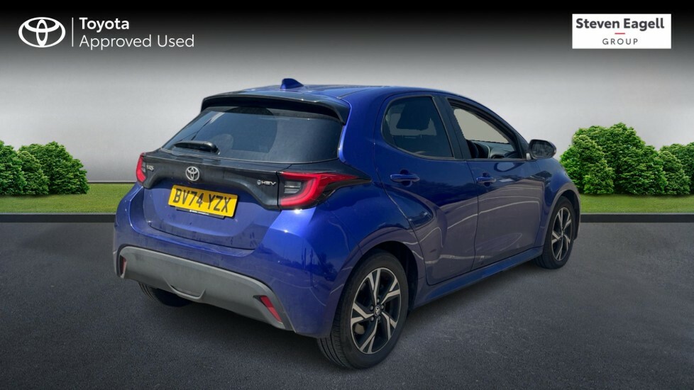 Toyota Yaris 1.5 Vvt-h Design E-cvt Euro 6 Ss BV74YZX Blue #2
