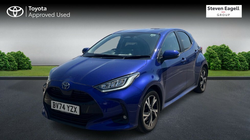 Toyota Yaris 1.5 Vvt-h Design E-cvt Euro 6 Ss BV74YZX Blue #3
