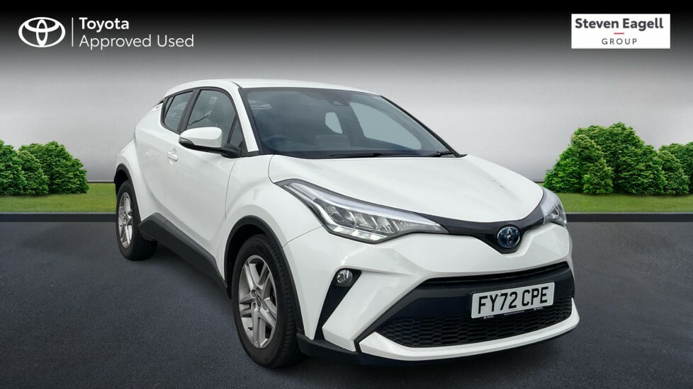 Toyota C-Hr 1.8 Vvt-h Icon Cvt Euro 6 Ss White