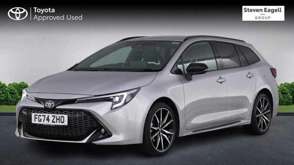 Toyota Corolla 1.8 Vvt-h Gr Sport Touring Sports Cvt Euro 6 Ss FG74ZHO Silver #3
