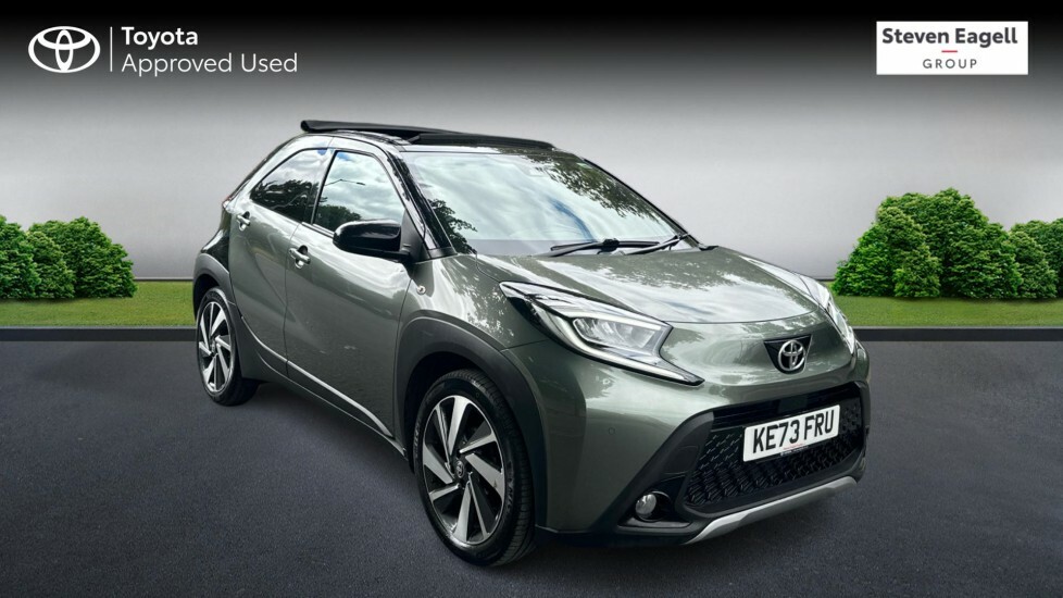 Toyota Aygo X 1.0 Vvt-i Exclusive Hatchback X-shift E Green