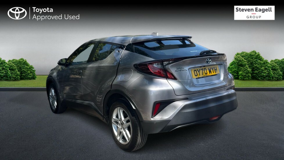 Toyota C-Hr 1.8 Vvt-h Icon Cvt Euro 6 Ss Silver #4