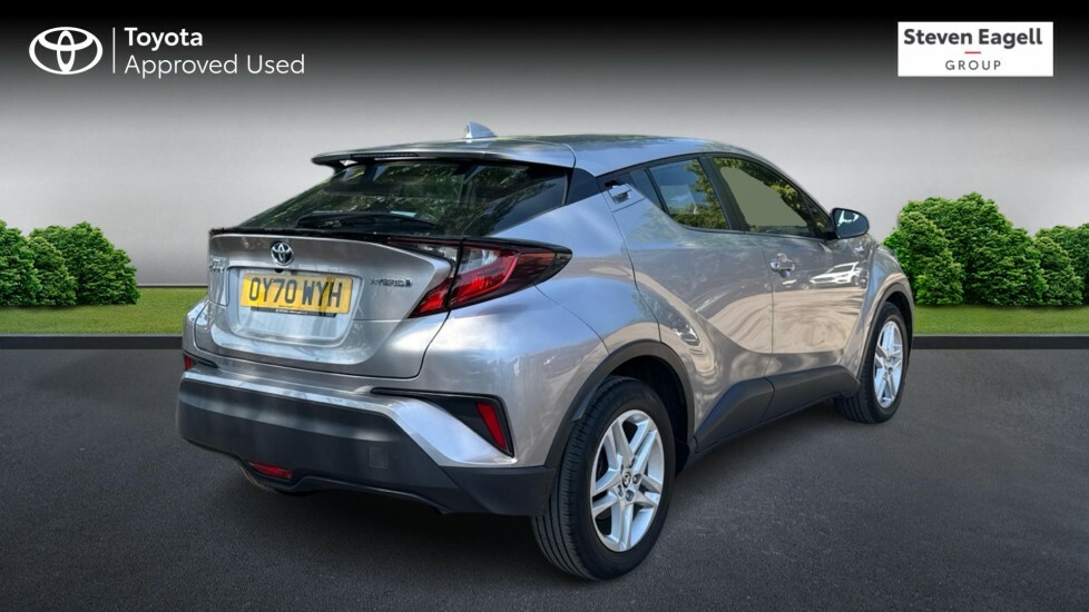 Toyota C-Hr 1.8 Vvt-h Icon Cvt Euro 6 Ss Silver #2