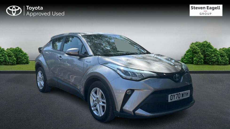 Toyota C-Hr 1.8 Vvt-h Icon Cvt Euro 6 Ss Silver