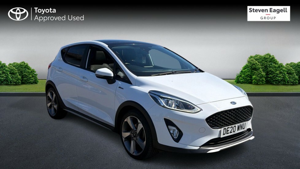 Ford Fiesta 1.0T Ecoboost Gpf Active X Hatchback Ma White