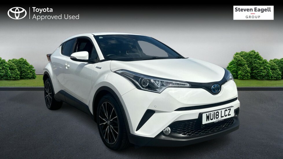 Toyota C-Hr 1.8 Vvt-h Excel Cvt Euro 6 Ss White