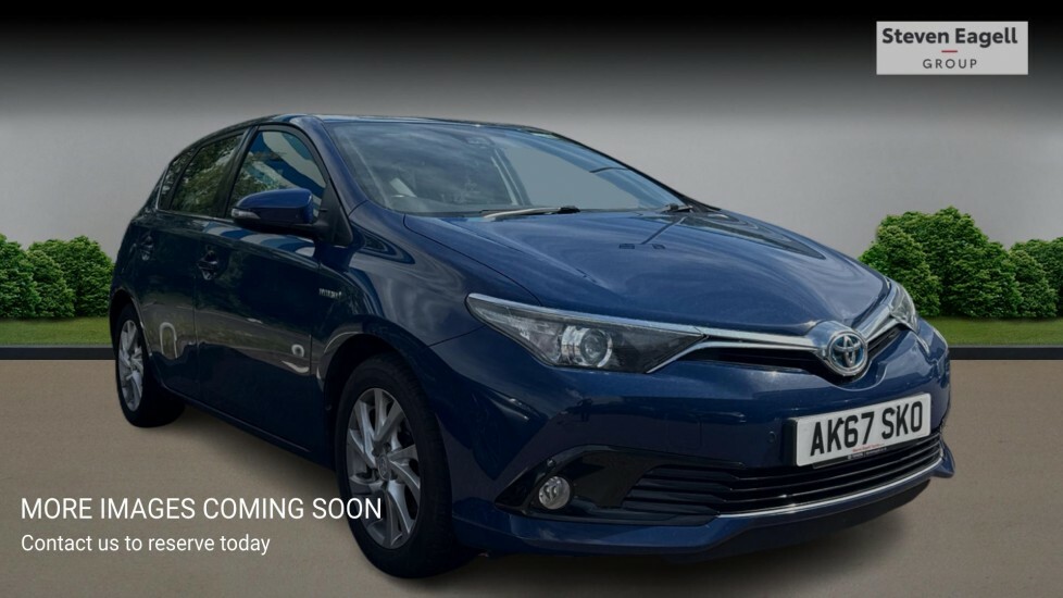Toyota Auris 1.8 Vvt-h Icon Cvt Euro 6 Ss Blue