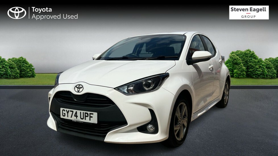 Toyota Yaris 1.5 Vvt-h Icon E-cvt Euro 6 Ss GY74UPF White #3