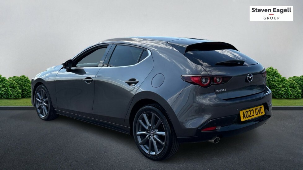 Mazda 3 2.0 E-skyactiv-g Mhev Exclusive-line Euro 6 Ss AO23GVC Grey #4