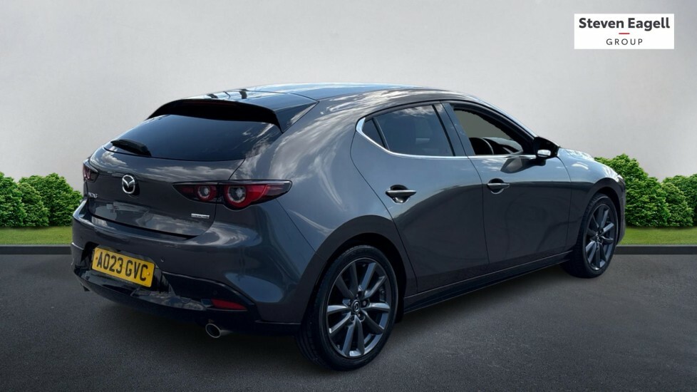 Mazda 3 2.0 E-skyactiv-g Mhev Exclusive-line Euro 6 Ss AO23GVC Grey #2