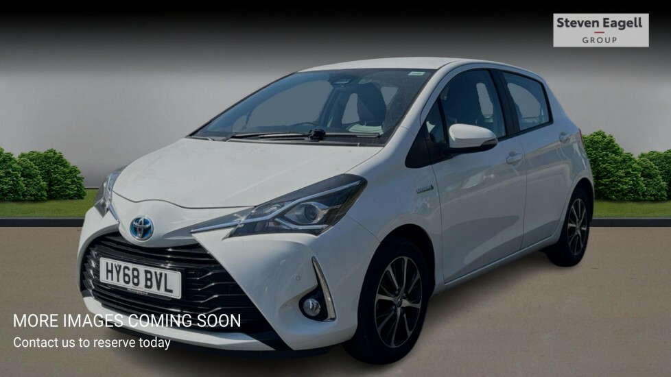 Toyota Yaris 1.5 Vvt-h Icon Tech E-cvt Euro 6 Ss HY68BVL White #3