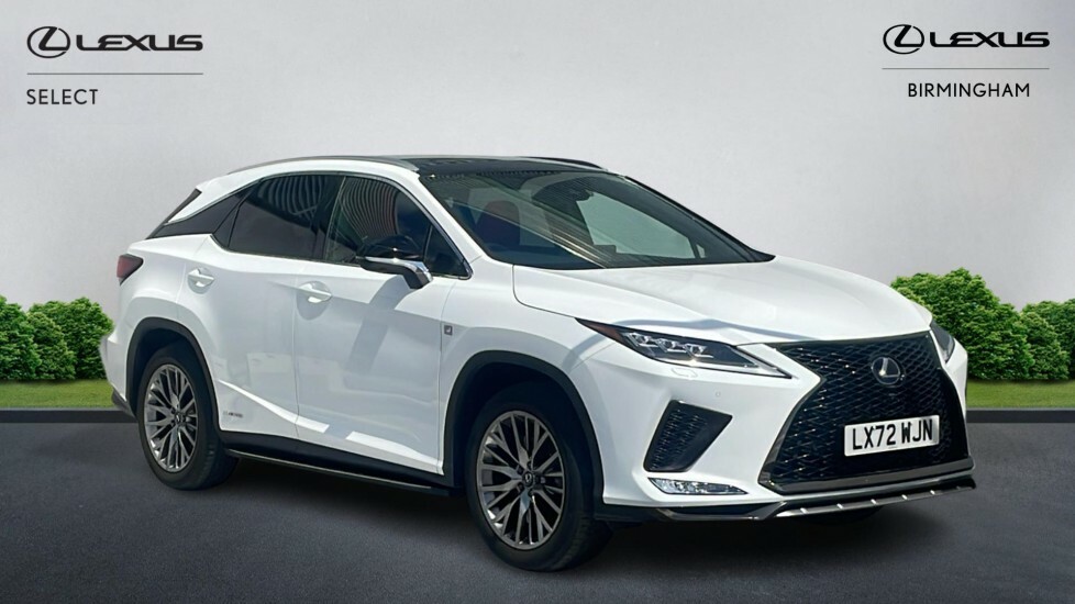 Lexus RX 3.5 450H V6 F Sport E-cvt 4Wd Euro 6 Ss White