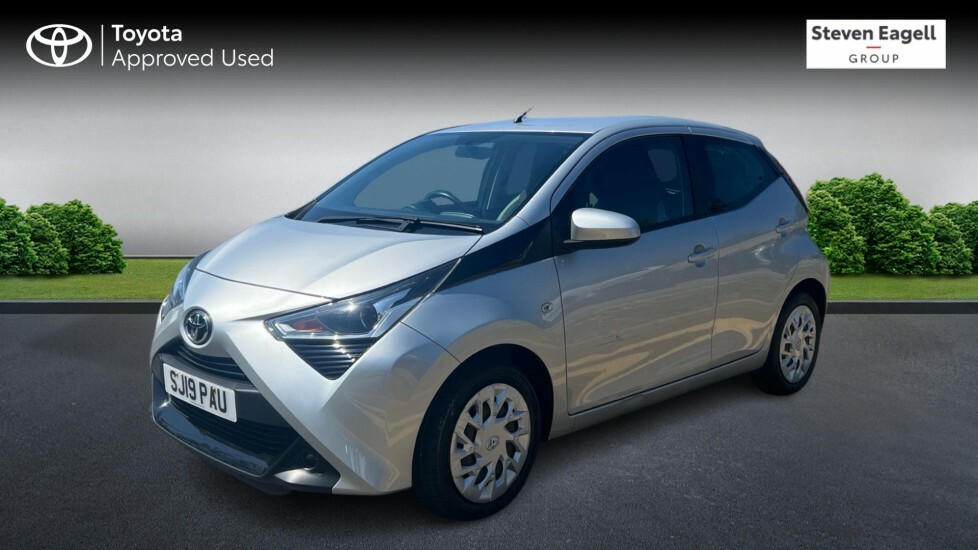 Toyota Aygo 1.0 Vvt-i X-play Euro 6 SJ19PAU Silver #3