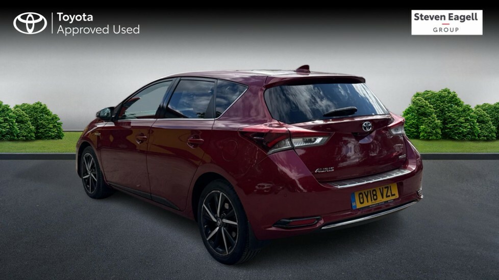 Toyota Auris 1.8 Vvt-h Design Cvt Euro 6 Ss Red #4
