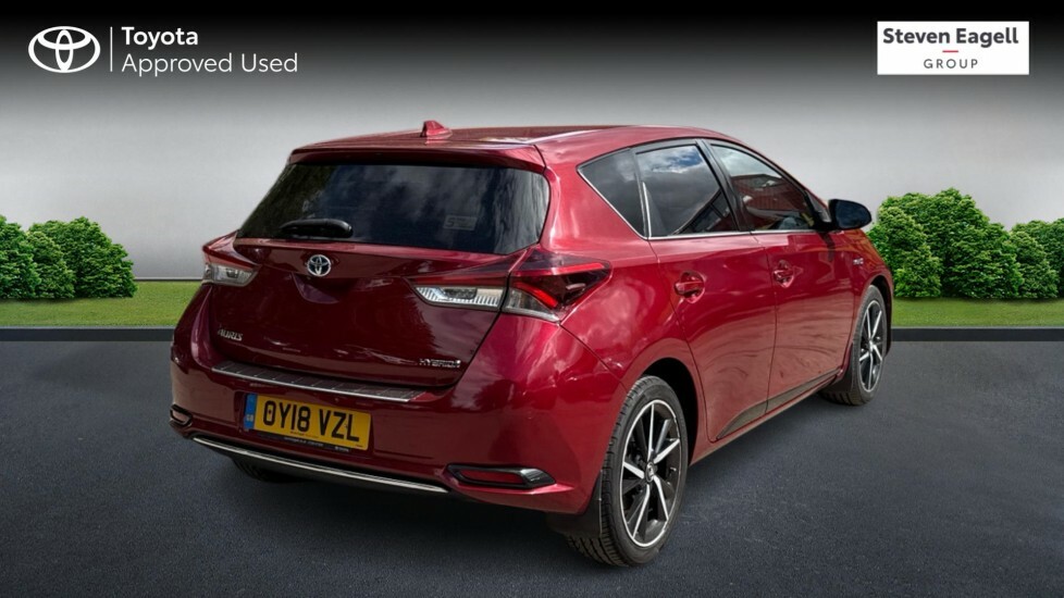 Toyota Auris 1.8 Vvt-h Design Cvt Euro 6 Ss Red #2