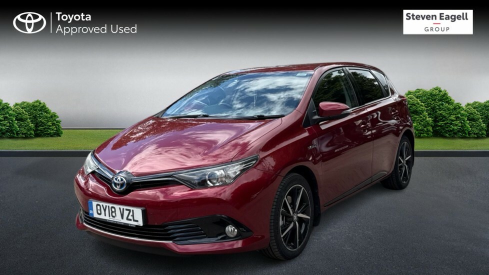 Toyota Auris 1.8 Vvt-h Design Cvt Euro 6 Ss Red #3