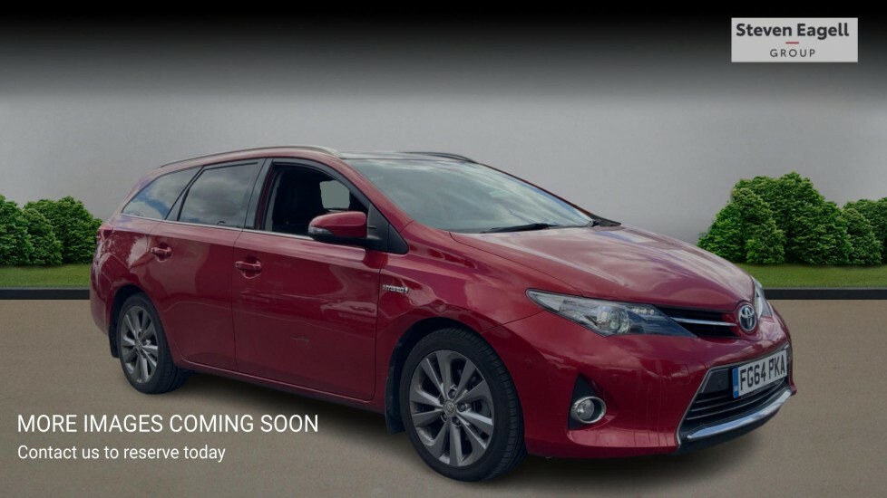 Toyota Auris 1.8 Vvt-h Excel Touring Sports Cvt Euro 5 Ss Red