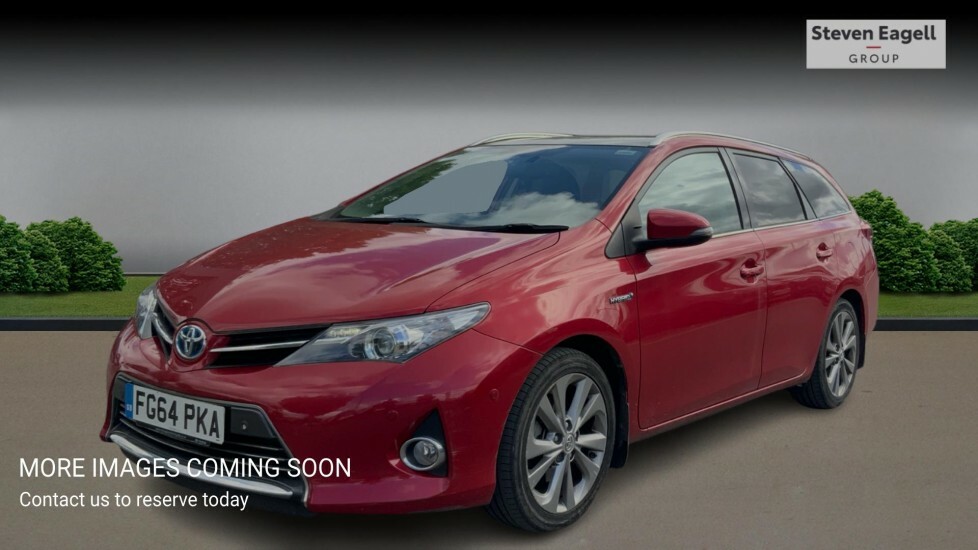 Toyota Auris 1.8 Vvt-h Excel Touring Sports Cvt Euro 5 Ss Red #3