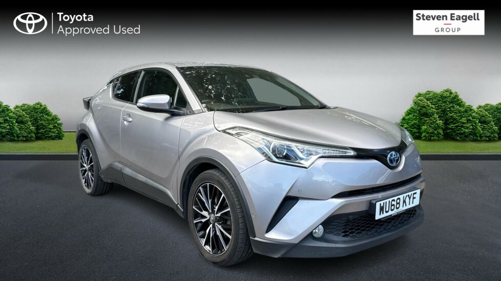 Toyota C-Hr 1.8 Vvt-h Excel Cvt Euro 6 Ss Silver